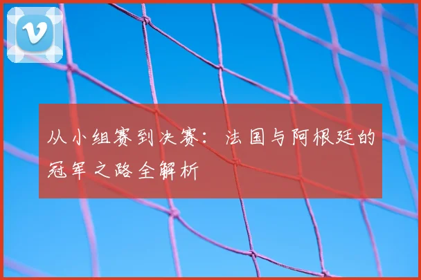 从小组赛到决赛：法国与阿根廷的冠军之路全解析