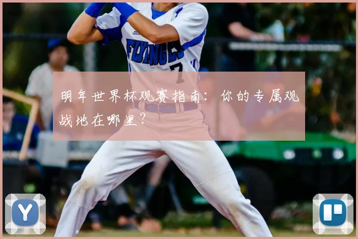 明年世界杯观赛指南：你的专属观战地在哪里？