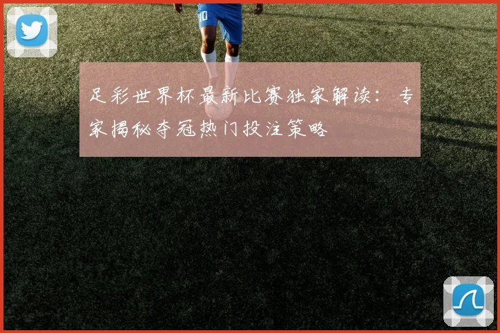 足彩世界杯最新比赛独家解读：专家揭秘夺冠热门投注策略